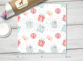 Cute Gift Box  Hearts Patterned HTV 1103